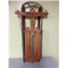 Image 1 : Childs Sleigh - 42" Hiawatha Steel runners - Wood top