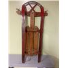 Image 4 : Childs Sleigh - 42" Hiawatha Steel runners - Wood top