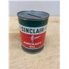 Image 1 : Sinclair Air Craft Oil tin bank - 4 Fl oz