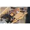 Image 1 : pallet of misc old chair & bed frame parts