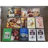 Image 1 : lot of cookbooks
