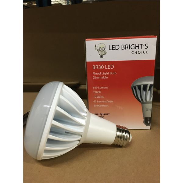PALLET OF NEW 10W LED FLOOD LIGHTS APPROX. 42 BOXES (25 PCS PER BOX) 2700K