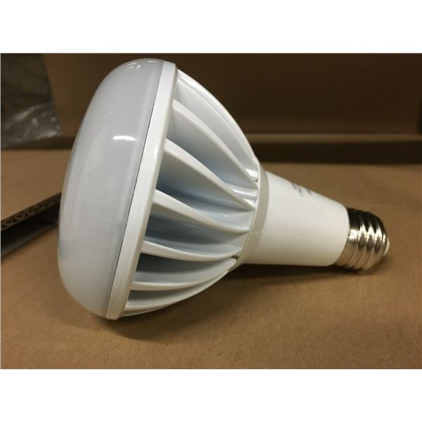 PALLET OF NEW LED FLOOD LIGHT BULBS APPROX. 42 BOXES (25PCS PER BOX) BR30-5000K