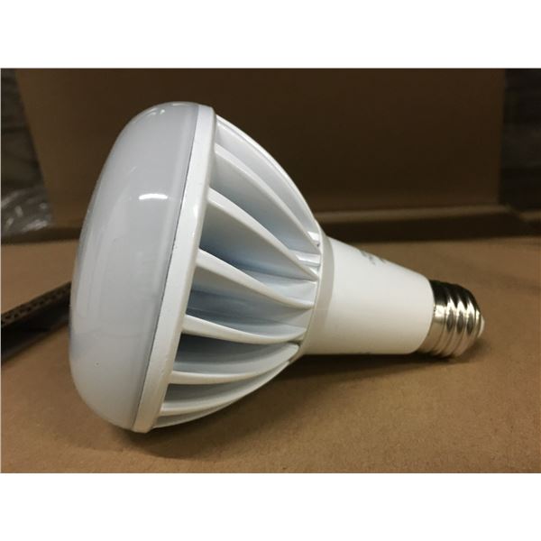 PALLET OF NEW LED FLOOD LIGHT BULBS APPROX. 25 BOXES (25PCS PER BOX) BR30 - 5000K