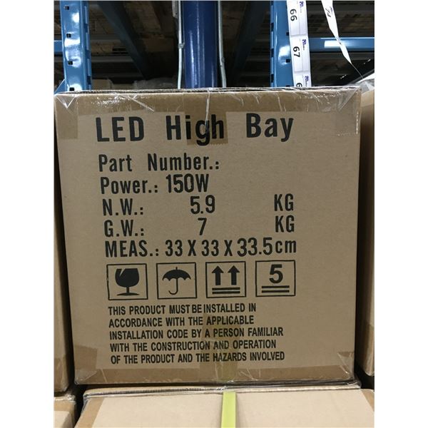 1 NEW LED HIGH BAY 150W LIGHT