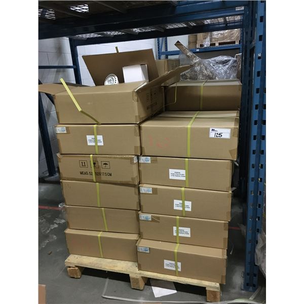 PALLET OF NEW LED FLOOD LIGHT BULBS APPROX. 24 BOXES 2700K