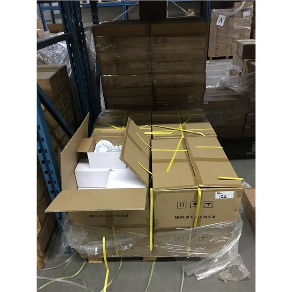 PALLET OF NEW LED FLOOD LIGHT BULBS APPROX. 8 BOXES 2700K