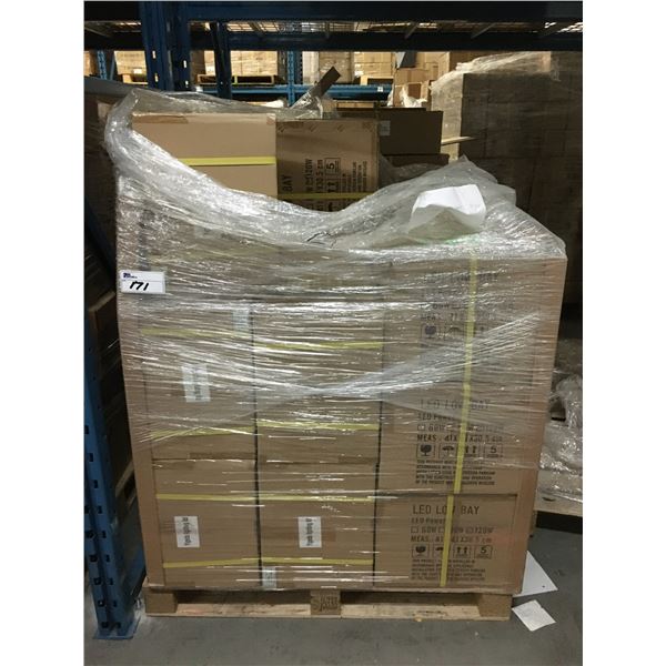 PALLET OF NEW LED LOW BAY 120W LIGHTS