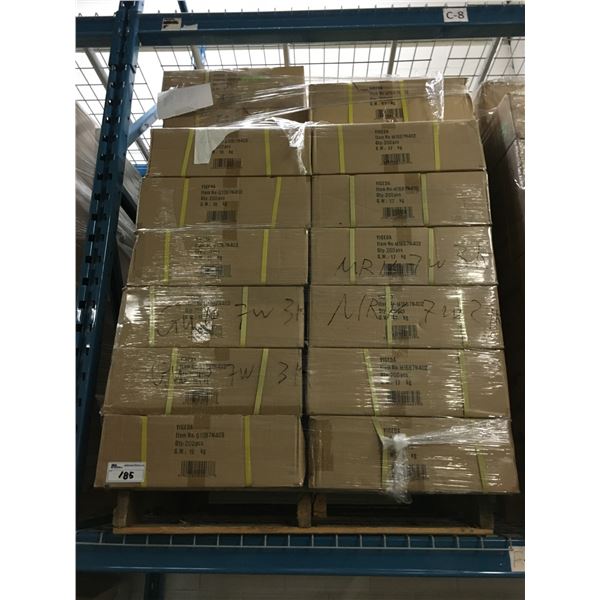 PALLET OF LED LIGHT BULBS APPROX. 24 BOXES (200PCS PER BOX)