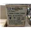 Image 2 : 1 NEW LED WALL PACK LIGHT 150W 5000K