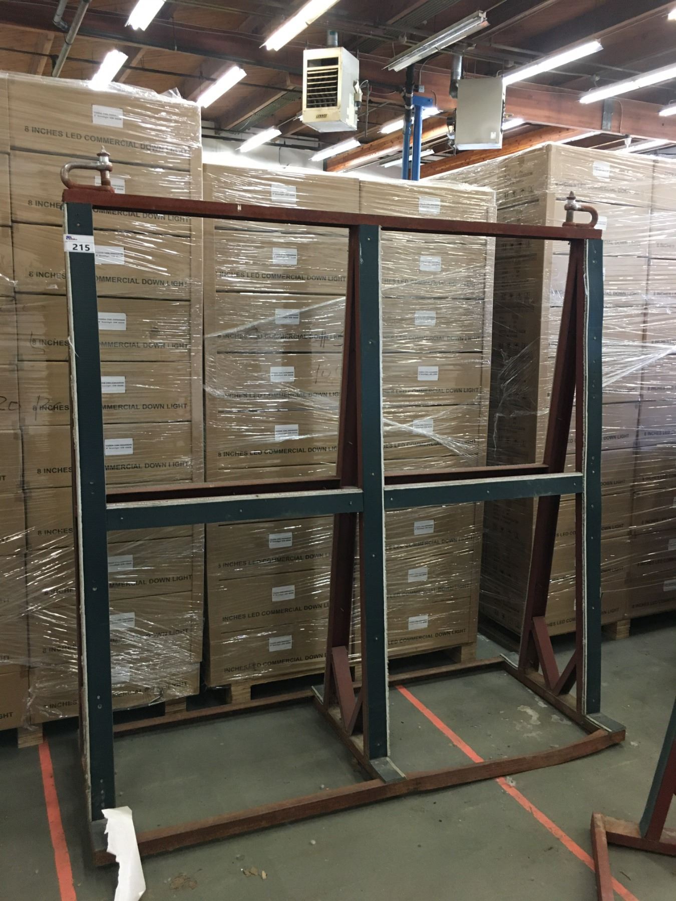 Approx Rack METAL TILE/GLASS/& MORE STORAGE / TRANSPORTATION RACK APPROX. 6' X 6'