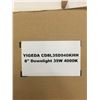 Image 2 : 11 BOXES OF NEW 8" LED COMMERCIAL DOWN LIGHTS 35W 4000K