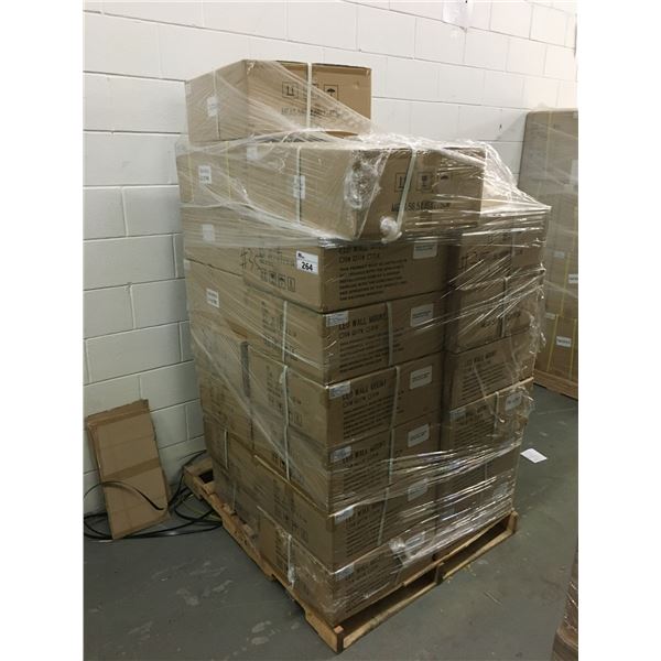 PALLET OF APPROX. 27 NEW BOXES OF LED WALL MOUNT LIGHTS 4000K/3000K