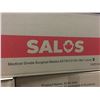 Image 2 : PALLET OF APPROX. 40 BOXES OF NEW SALOS MEDICAL GRADE SURGICAL MASKS
