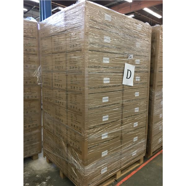 PALLET OF 54 NEW BOXES OF 8" LED COMMERCIAL DOWNLIGHTS 35W 4000K