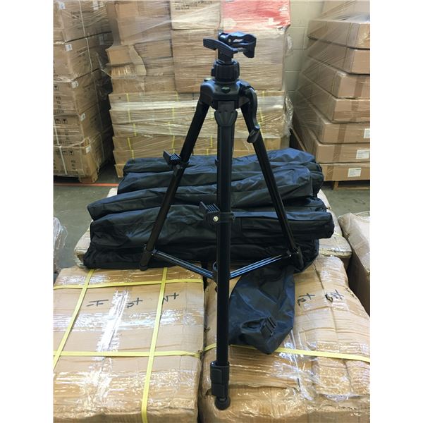 10 NEW TRIPODS WITH CARRYING CASE AND BUILT IN COMPASS + LEVEL