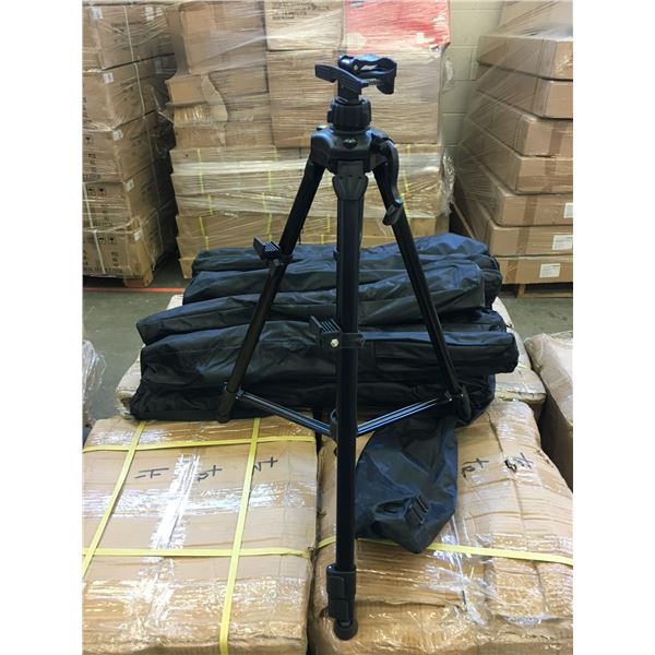 10 NEW TRIPODS WITH CARRYING CASE AND BUILT IN COMPASS + LEVEL