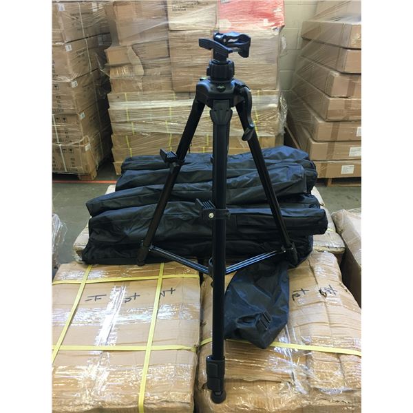 10 NEW TRIPODS WITH CARRYING CASE AND BUILT IN COMPASS + LEVEL