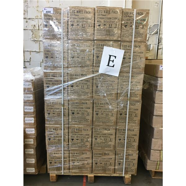 PALLET LOT OF NEW LED WALL PACKS (APPROX, 72PCS,)