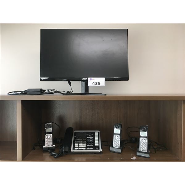 ACER 24"MONITOR & RCA PHONE SYSTEM