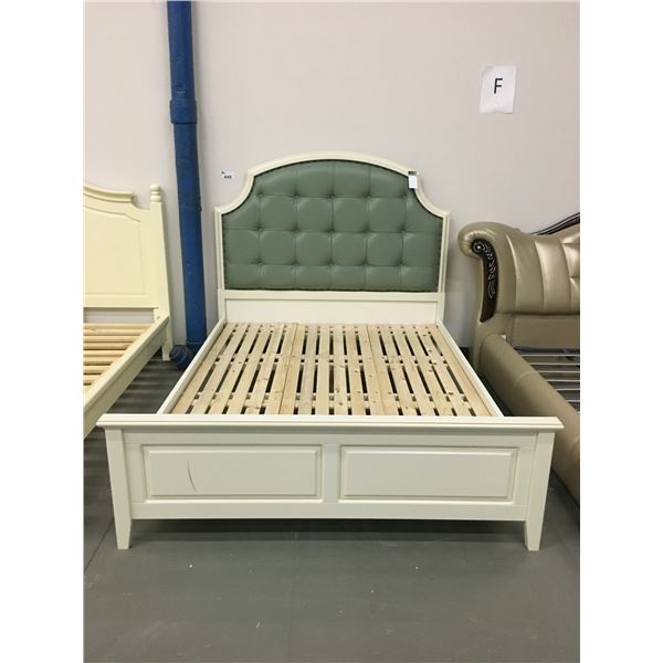 NEW QUEEN SIZE BED SET-HEADBOARD, FOOTBOARD & RAILS