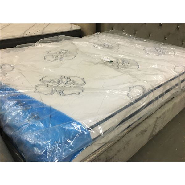 SIMMONS QUEEN SIZE MATTRESS & BOXSPRING SET (FLOOR MODEL)