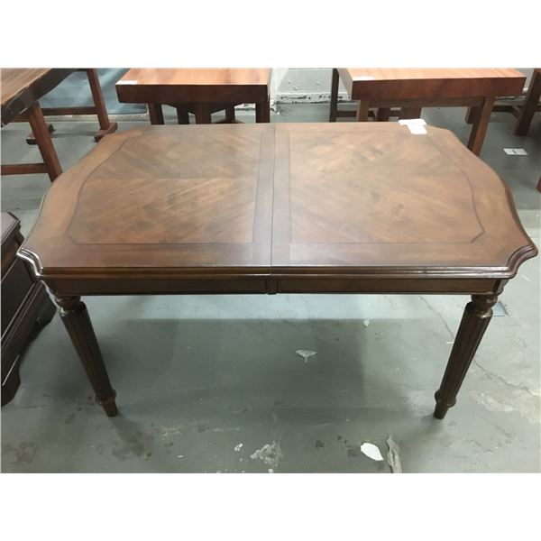 CHERRYWOOD FINISH ELEGANT DINING TABLE