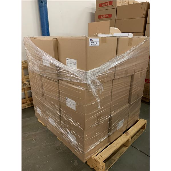 PALLET OF 27 BOXES OF NEW LED 5" FLUSH MOUNT SLIM PANEL DOWNLIGHTS (32 PER BOX)