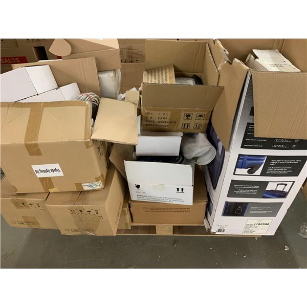 PALLET OF ASSORTED NEW LED LIGHTING & HARDWARE