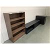 Image 1 : BOOKSHELF, FILE CABINET & ENTERTAINMENT STAND