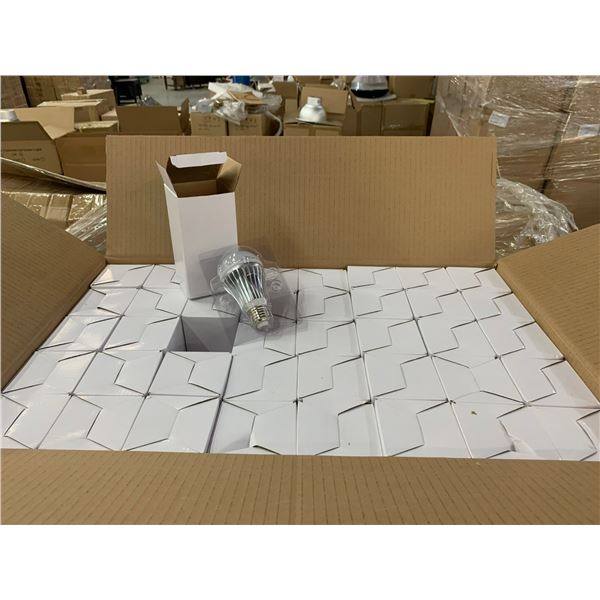 10 CASES OF NEW LED LIGHT BULBS (40 BULBS PER CASE)