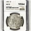 Image 1 : 1892 Morgan Silver Dollar NGC-AU53
