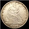 1858-O Seated Liberty Half Dollar NEARLY