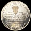 Image 2 : 1995-W D-Day Comm. Silver Dollar GEM PROOF