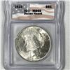 1923 Silver Peace Dollar ICG-MS65 Dallas Hoard