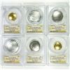 Image 2 : 2020 Gold/Silv Bball Complete Set PCGS-MS70