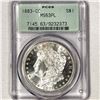 Image 1 : 1883-CC Morgan Silver Dollar PCGS-MS63 PL