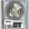 Image 2 : 1885-CC Morgan Silver Dollar PCGS-MS62