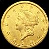 1851-O Rare Gold Dollar NEARLY UNCIRCULATED