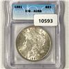 1891 Morgan Silver Dollar ICG-AU58