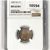 1927-D Wheat Cent NGC-MS62 BN
