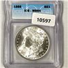 1886 Morgan Silver Dollar ICG-MS64