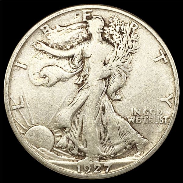1927-S Walking Liberty Half Dollar NICELY