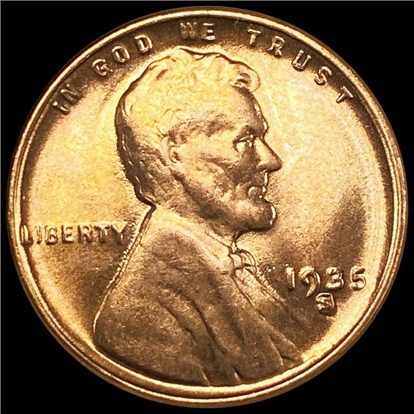 1935-S RD Wheat Cent UNCIRCULATED