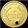 Image 2 : 1853-O Rare Gold Dollar CLOSELY UNCIRCULATED