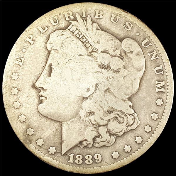 1889-CC Morgan Silver Dollar NICELY CIRCULATED