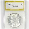 1903 Morgan Silver Dollar PGA-MS66