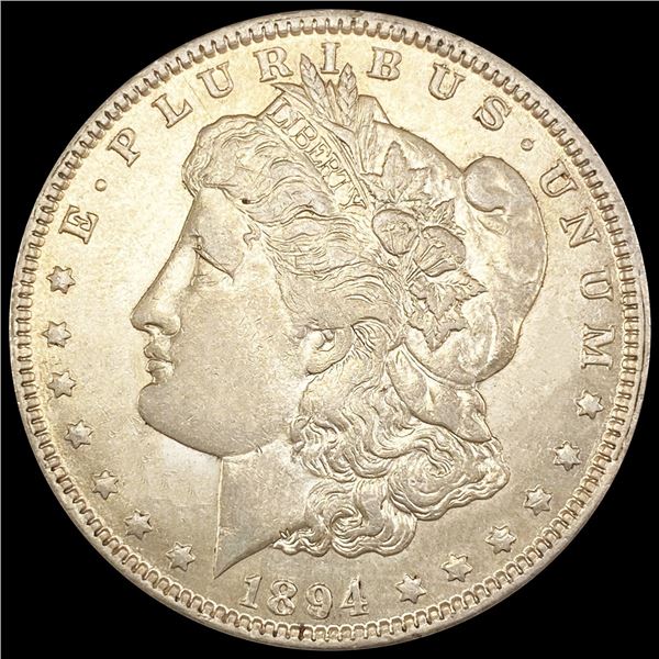 1894-O Morgan Silver Dollar NEARLY UNCIRCULATED