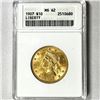 Image 1 : 1907 $10 Gold Eagle ANACS-MS62