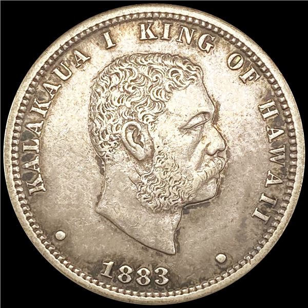 1883 Kingdom of Hawaii Quarter UNCIRCULATED